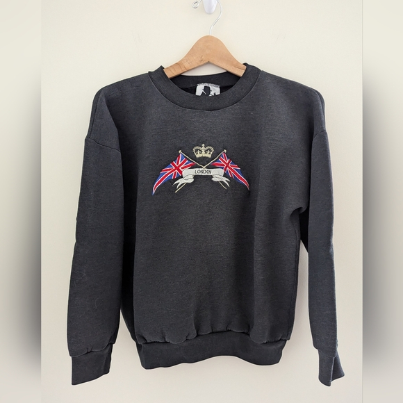 Buckingham London Embroidered Sweatshirt from England Women S/M British Royals - Picture 13 of 14
